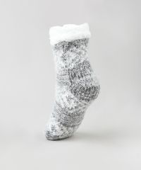 Meia-de-Inverno-Feminina-Cano-Medio-Estampada-Etnica-em-Trico-com-Pelo-Cinza-Mescla-9849646-Cinza_Mescla_2