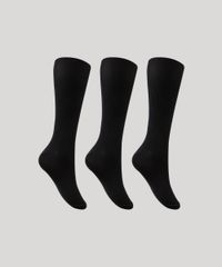 Kit-de-3-Meias-Masculinas-Cano-Alto-Caneladas-Preto-8488417-Preto_1