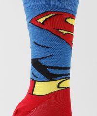Meia-Masculina-Carnaval-Cano-Alto-Divertida-Super-Homem-Vermelha-9468290-Vermelho_3