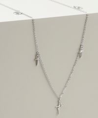 Colar-Feminino-com-Pingentes--Fe--e-Cruz-Prateado-9883569-Prateado_2