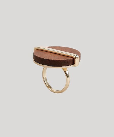 Anel-Feminino-Redondo-com-Madeira-Dourado-9860349-Dourado_1
