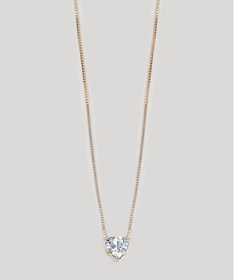 Colar-Feminino-com-Pingente-de-Coracao-com-Strass-Dourado-9436011-Dourado_1