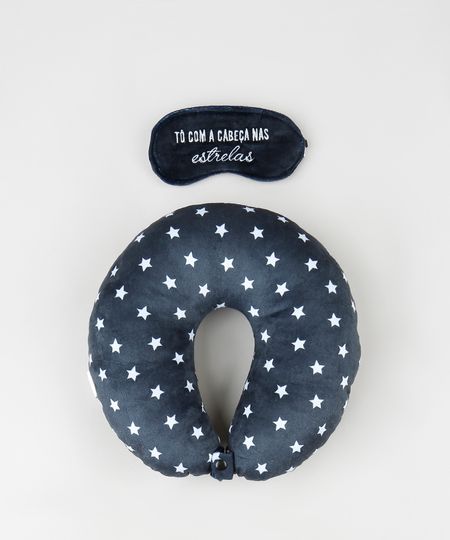 Kit-de-Apoio-de-Pescoco-Estampado-de-Estrelas---Tapa-Olho-com-Bordado-Preto-9947002-Preto_1