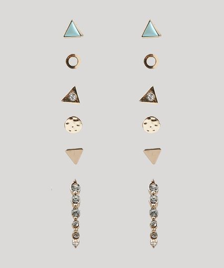 Kit-de-6-Brincos-Femininos-Dourado-9861488-Dourado_1 Kit-de-6-Brincos-Femininos-Dourado-9861488-Dourado_1