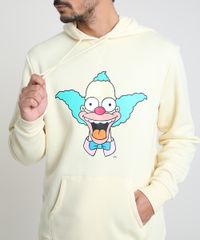 Blusao-Masculino-Palhaco-Krusty-Os-Simpsons-em-Moletom-com-Capuz-Amarelo-Claro-9800218-Amarelo_Claro_4