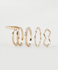 Kit-de-4-Aneis-Femininos-Dourado-9869198-Dourado_1