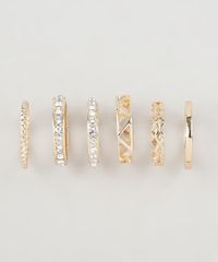 Kit-de-6-Aneis-Femininos-Strass-Textura-Forma-Geometrica-Dourado-9860331-Dourado_4
