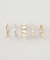 Kit-de-5-Aneis-Femininos-com-Pedras-Dourado-9860329-Dourado_4