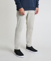 Calca-Masculina-Slim-Chino-com-Bolsos-Bege-Claro-9874895-Bege_Claro_1