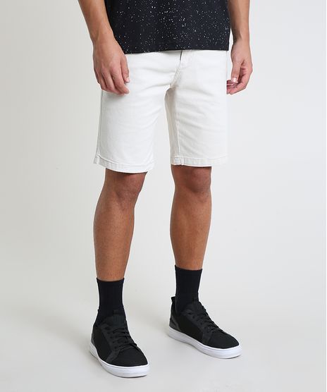 Bermuda-de-Sarja-Masculina-Slim-com-Bolsos-Off-White-9895992-Off_White_1