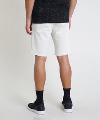 Bermuda-de-Sarja-Masculina-Slim-com-Bolsos-Off-White-9895992-Off_White_4