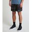 Short-Masculino-Estampado-de-Folhagem-com-Bolsos-Preto-9788127-Preto_1