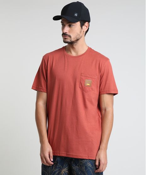 Camiseta-Masculina-Basica-com-Bolso-Manga-Curta-Gola-Careca-Cobre-9909259-Cobre_1
