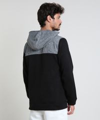 Blusao-Masculino-em-Moletom-com-Recortes-com-Capuz-Preto-9796733-Preto_2