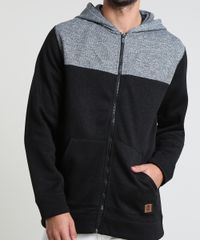 Blusao-Masculino-em-Moletom-com-Recortes-com-Capuz-Preto-9796733-Preto_4