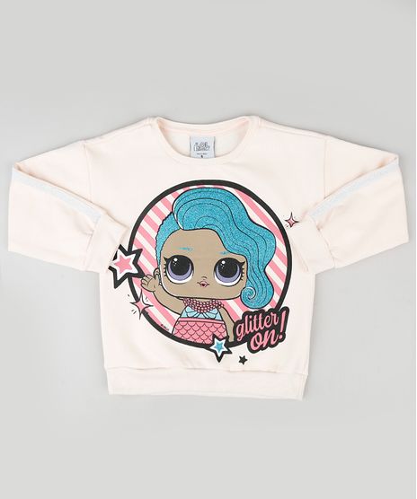 Blusao-Infantil-LOL-Surprise-em-Moletom-Rosa-Claro-9905740-Rosa_Claro_1
