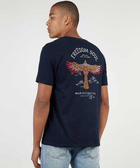 Camiseta-Masculina-BBB-Bordado-de-Passaros-Manga-Curta-Gola-Careca-Azul-Marinho-9902130-Azul_Marinho_1 Camiseta-Masculina-BBB-Bordado-de-Passaros-Manga-Curta-Gola-Careca-Azul-Marinho-9902130-Azul_Marinho_1