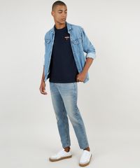 Camiseta-Masculina-BBB-Bordado-de-Passaros-Manga-Curta-Gola-Careca-Azul-Marinho-9902130-Azul_Marinho_3