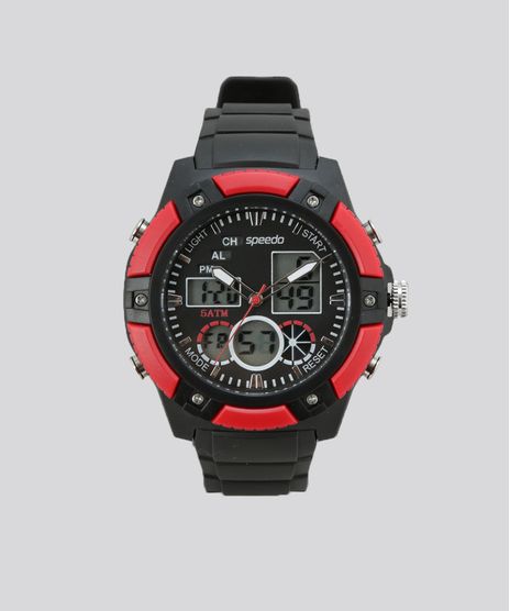 Kit-de-Relogio-Speedo-Masculino-Digital---MP3---Fone-de-Ouvido---81083G0EGNP1K-Preto-8686527-Preto_1