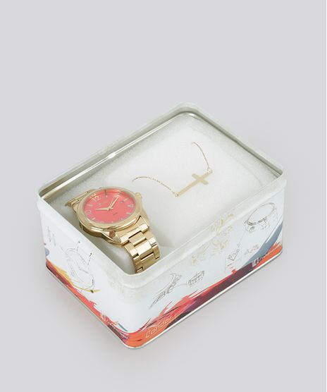 Kit-de-Relogio-Analogico-Condor-Feminino---Pulseira---CO2115SX4T-Dourado-8678628-Dourado_1