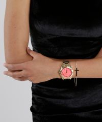Kit-de-Relogio-Analogico-Condor-Feminino---Pulseira---CO2115SX4T-Dourado-8678628-Dourado_2
