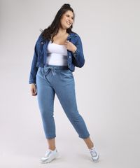 Jaqueta-Jeans-Feminina-Cropped-com-Bolsos-Azul-Escuro-9945400-Azul_Escuro_3