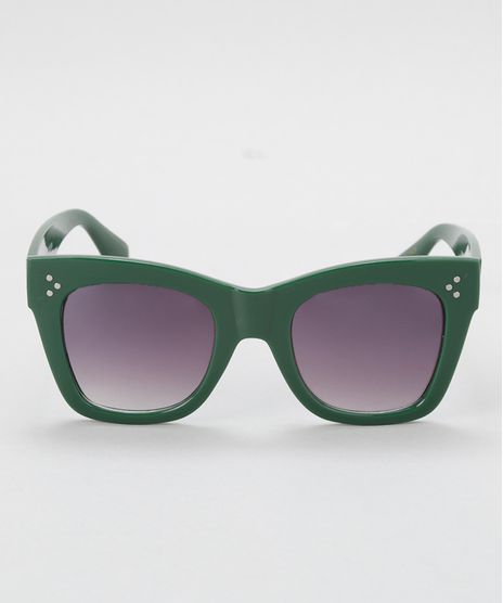 Oculos-Quadrado-Feminino-Oneself-Verde-Escuro-8677436-Verde_Escuro_1