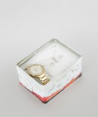 Kit-de-Relogio-Analogico-Condor-Feminino---Colar---Brinco---CO2115SV4X-Dourado-8679290-Dourado_1
