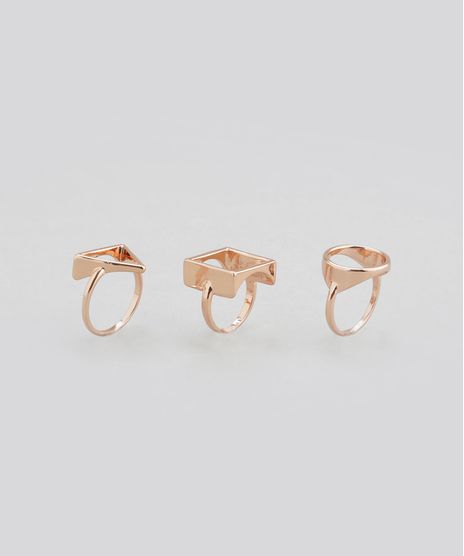 Kit-de-3-Aneis-Rose-8566809-Rose_1