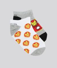 Kit-de-2-Meias-Homem-de-Ferro-Multicor-8649719-Multicor_1