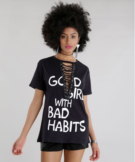 Blusa-com-Ilhoses--Good-Girl-With-Bad-Habits--Preta-8641615-Preto_1