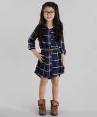 Vestido-Chemise-Xadrez-com-Cinto-Azul-Marinho-8631240-Azul_Marinho_3