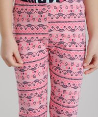 Conjunto--Don-t-Forget-To-Smile--de-Blusa-Azul-Marinho---Calca-Legging-Estampada-Rosa-8628038-Rosa_4