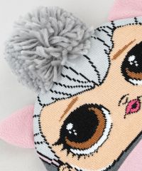 Gorro-Infantil-LOL-Surprise-em-Trico-com-Pompom-Cinza-9785168-Cinza_4