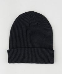 Gorro-Masculino-em-Trico-Canelado-Preto-9801873-Preto_2