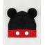 Gorro-Infantil-Mickey-com-Pompom-em-Trico-Preto-9785286-Preto_1