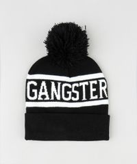Gorro-Masculino--Gangster--em-Trico-com-Pompom-e-Barra-Dobrada-Preto-9801871-Preto_1