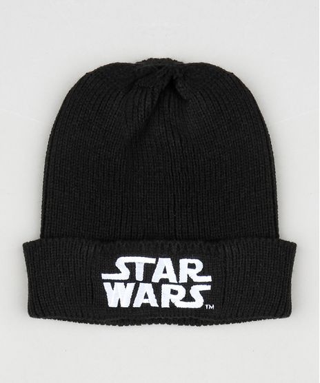 Gorro-Masculino-Star-Wars-em-Trico--Preto-9801874-Preto_1