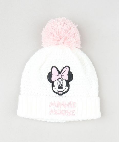 Gorro-Minnie-Infantil-em-Trico-com-Pompom-Off-White-9785165-Off_White_1
