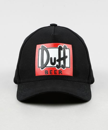Bone-Masculino-Carnaval-Aba-Curva-Duff-Beer-Os-Simpsons-Preto-9567445-Preto_1