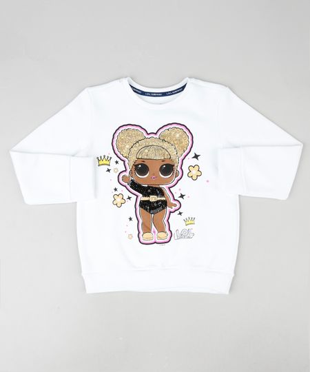 Blusao-Infantil-LOL-Surprise-em-Moletom-com-Paete-Branco-9916971-Branco_1 Blusao-Infantil-LOL-Surprise-em-Moletom-com-Paete-Branco-9916971-Branco_1