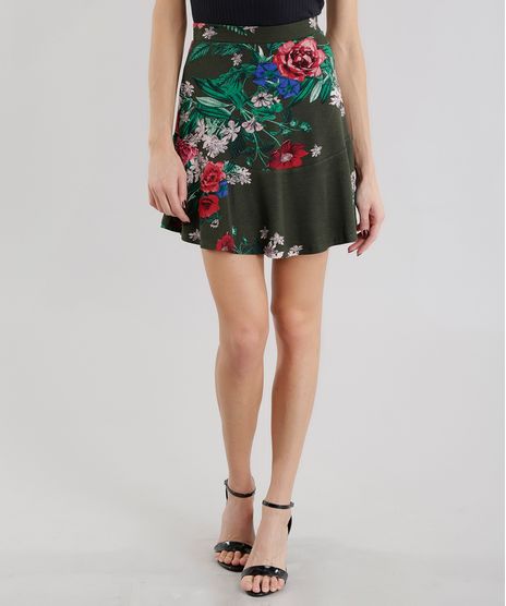 Saia-Estampada-Floral-Verde-Militar-8657013-Verde_Militar_1