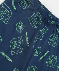 Pijama-Infantil-Minecraft-Raglan-Manga-Curta-Cinza-Mescla-9878560-Cinza_Mescla_4