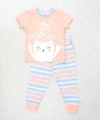Pijama-Infantil-Gatinho-Manga-Curta-Rosa-9879737-Rosa_1