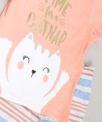 Pijama-Infantil-Gatinho-Manga-Curta-Rosa-9879737-Rosa_4