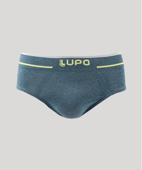 Cueca-Masculina-Lupo-Slip-Sem-Costura-Verde-Escuro-9946602-Verde_Escuro_1