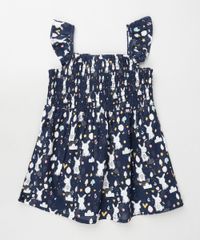 Vestido-Infantil-Estampado-de-Coelhos-com-Lastex-e-Babado-Alca-Media-Azul-Marinho-9796106-Azul_Marinho_1