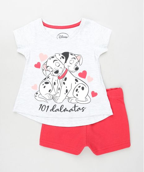 Conjunto-Infantil-101-Dalmatas-de-Blusa-Manga-Curta-Branca---Short-Vermelho-9880804-Vermelho_1