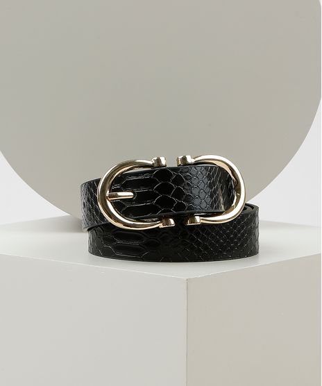 Cinto-Feminino-Texturizado-Croco-com-Fivela-Redonda-Preto-9859648-Preto_1