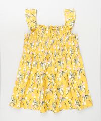 Vestido-Infantil-Estampdo-Floral-com-Babado-e-Lastex-Amarelo-9796105-Amarelo_1